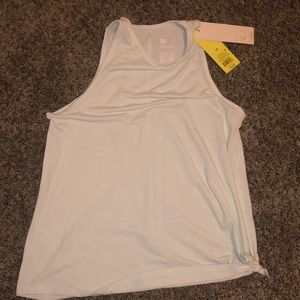 NWT Pretty light blue tank top!